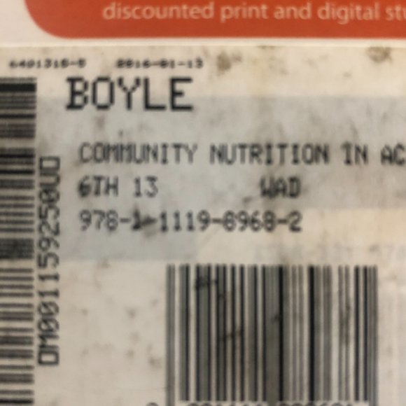 Community Nutrition In Action An entrepreneurial Approach 6th Edition - Picture 2 of 2